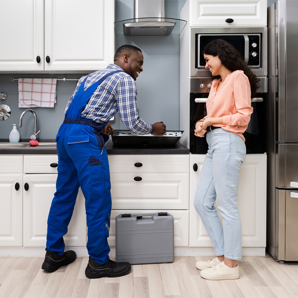 what kind of warranty do you offer on your cooktop repair services in Auburn